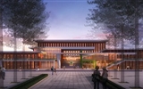 我院一期擴(kuò)建項(xiàng)目大學(xué)生活動(dòng)中心、2棟學(xué)生公寓樓建設(shè)完成主體封頂
