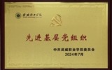 喜報！學院黨總支獲2024年武威職業(yè)學院“先進基層黨組織”榮譽稱號