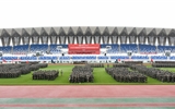 武威職業(yè)技術(shù)大學(xué)隆重舉行2025級新生開學(xué)典禮暨軍訓(xùn)總結(jié)大會