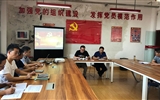 電子信息工程系黨總支開展“重溫入黨誓詞，牢記入黨初心”主題黨日活動